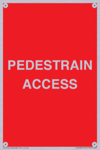 PEDESTRAIN ACCESS